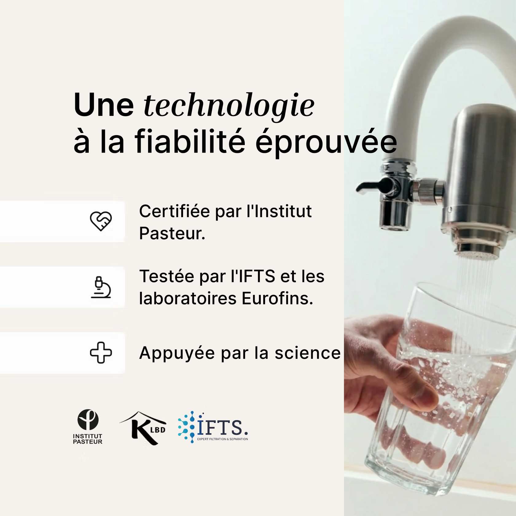 Filtre à eau Hydro One