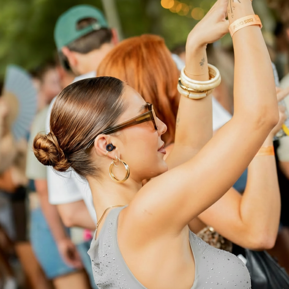 Bouchons d'oreille pour les festivals