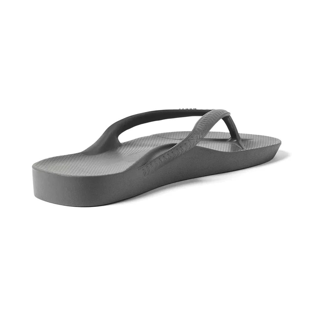 Tongs avec soutien de la voûte plantaire couleur grise